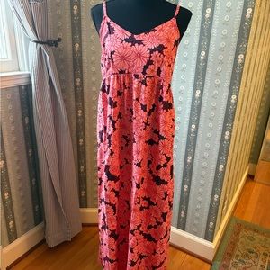 Ingrid & Isabel Maternity Pink Floral Maxi Dress 🤰